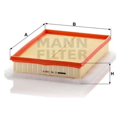 MANN FILTER Vzduchový filtr C 30 125/2 – Hledejceny.cz