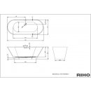 Riho BARCELONA 170 x 70 cm BS0500500000000