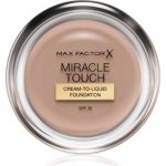 Max Factor Miracle Touch hydratační krémový make-up SPF30 70 Natural 11,5 g – Zboží Mobilmania