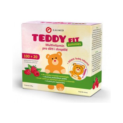 ForFit TeddyFit gummies 100+ 20 ks + DÁREK Labyrint