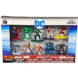 Jada Toys NANO DC Metalfigs Superhrdinové 10 ks