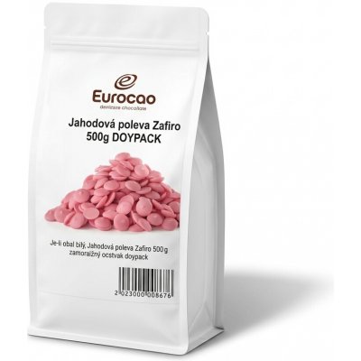 Eurocao Jahodová poleva Zafiro 500 g – Hledejceny.cz