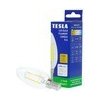Žárovka Tesla CL142527-3 LED žárovka FILAMENT RETRO svíčka E14, 2,5W, 230V, 250lm,15 000h, 2700K teplá bílá, 360st,čirá