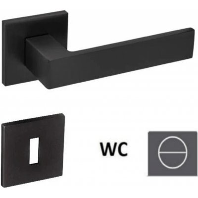 Naturel Hit WC černá matná HITHRBSWC – Sleviste.cz