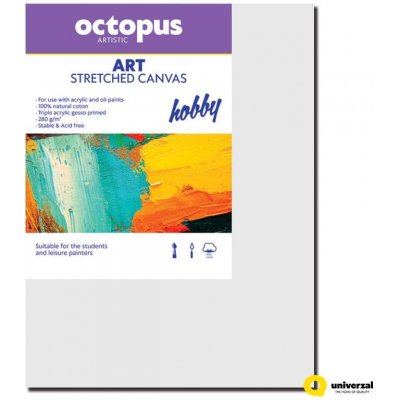 Octopus Hobby malířské plátno 280 g 20 x 25 cm – Zboží Mobilmania