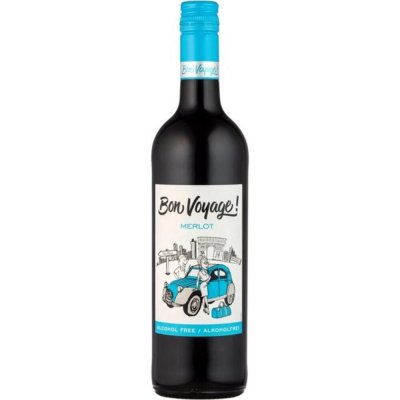 Bon Voyage Merlot 0% 0,75 l (holá láhev) – Sleviste.cz