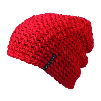 Myrtle Beach Casual Outsize Crocheted čepice MB7941 červená – Hledejceny.cz