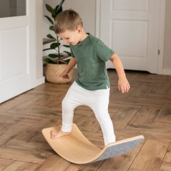 Montessori Houpačka Balance Board pro děti Scandi béžová