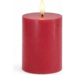 SIRIUS Vosková LED svíčka Sille růžová švestka 7,5 x 10 cm – Hledejceny.cz