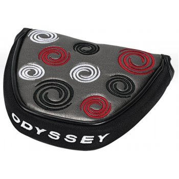 Odyssey Head Cover Swirl Mallet grey Silver