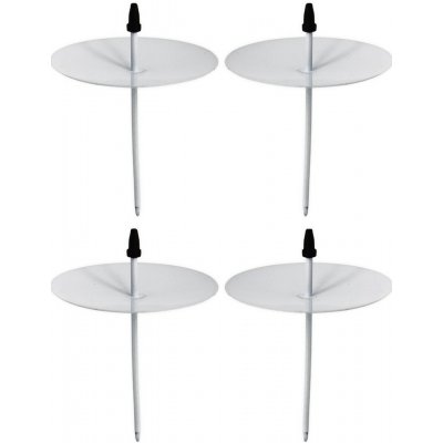 Arome Bodce na svíčky 5,5 cm černé 4 ks – Zboží Mobilmania