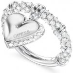 Guess ocelový prsten Srdce By Your Side JUBR06077JWRH – Sleviste.cz