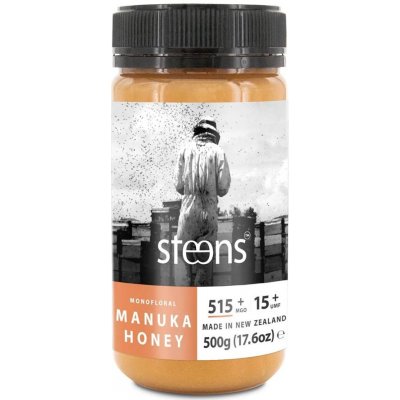 Steens RAW Manuka Honey Manukový med UMF 15+ 515+ MGO 500 g – Hledejceny.cz
