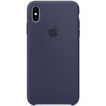 Apple iPhone XS Max Silicone Case Midnight Blue MRWG2ZM/A – Zboží Mobilmania