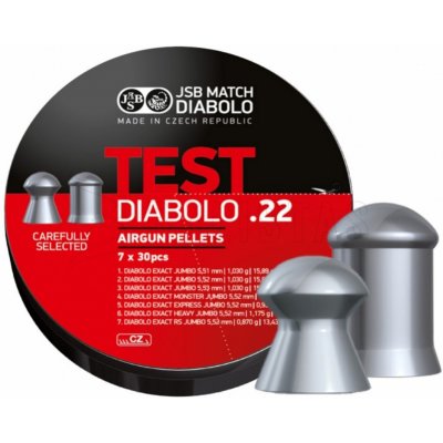 JSB Diabolo Jumbo Exact Test cal. 22 – Zboží Mobilmania