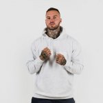 GymBeam Mikina PRO Hoodie Grey – Zboží Dáma