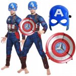 KAPITÁN AMERIKA SUPERHRDINA MASKA ŠTÍT SVALY – Zboží Dáma