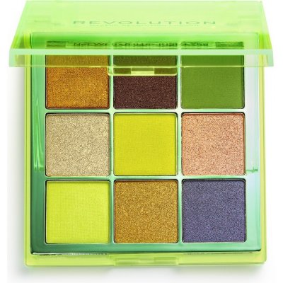 Revolution Paletka očních stínů Viva Neon Eye Shadow Palette Up All Night 11,25 g – Zboží Mobilmania