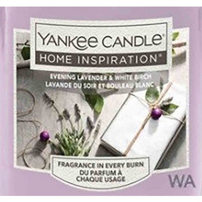 Crumble vosk Yankee Candle Evening Lavender and White Birch 22 g – Zbozi.Blesk.cz