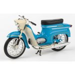 Abrex Jawa 50 Pionýr typ 20 1967 modrá 1:18 – Zboží Mobilmania