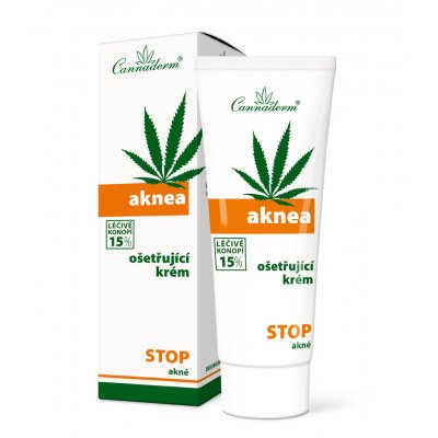 Cannaderm Aknea konopný ošetřující krém 75 g – Sleviste.cz
