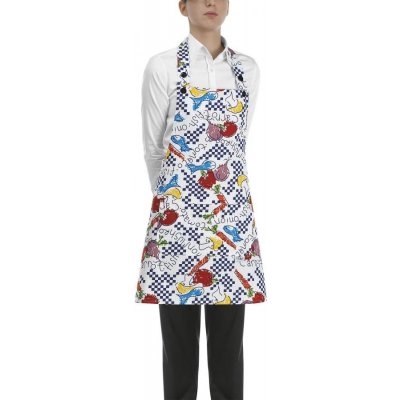 Egochef zástěra ke krku s kapsou dámská fantasy E-6000102A – Hledejceny.cz