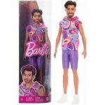 Mattel Barbie model Ken 227 brunet s vousy HRH26 – Zboží Dáma