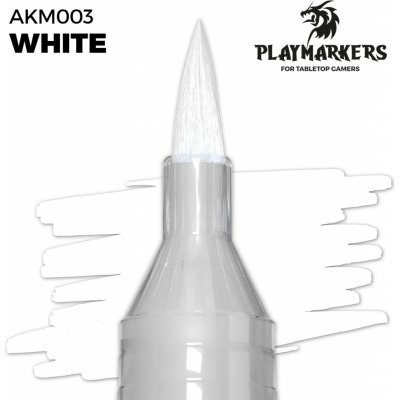 AK Interactive AK Playmarkers akrylový fix AKM003 white – Zboží Dáma