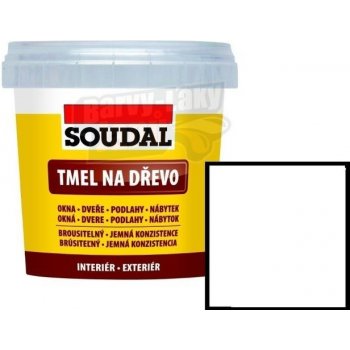 SOUDAL Tmel na dřevo 250g bílý