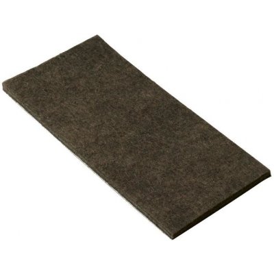Walteco Filcový přířez 50x100mm, samolepicí, hnědý, 2ks , 84666 – HobbyKompas.cz