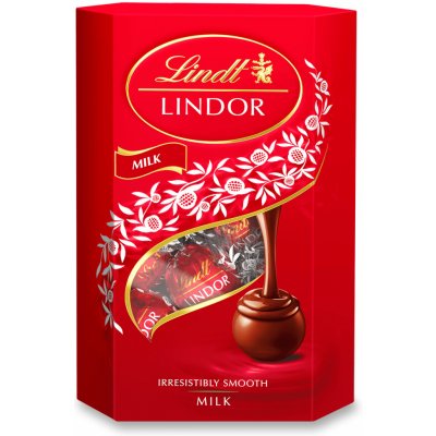 Lindt Lindor Milk čokoládové pralinky mléčné 137 g – Zboží Dáma