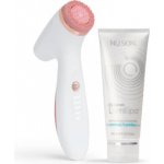 Nuskin ageLOC LumiSpa iO Rose Gold pro číštění pleti + čistící gel pro suchou pleť 100 ml dárková sada – Zboží Dáma