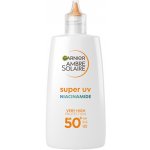Garnier Ambre Solaire Super UV opalovací fluid na obličej 50+ 40 ml – Zboží Dáma