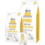 Brit Care Mini Grain-free Hair & Skin Salmon & Herring 2 kg – Zboží Dáma