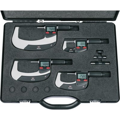 Mahr 0-100 mm EWR-I Sada digitálních mikrometrů s funkcí Integrated Wireless 4157115 – Zboží Mobilmania