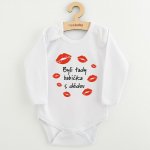 Dětské body s potiskem New Baby Boli tu babička s dedkom – Hledejceny.cz