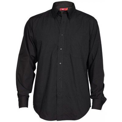 Roly Aifos pánská košile dlouhý rukáv černá E5504-02