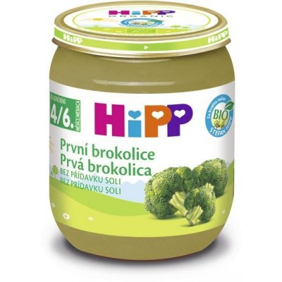 HiPP Bio První brokolice 125 g – Sleviste.cz