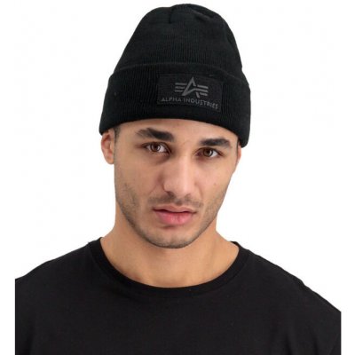 Alpha Industries čepice VLC black 118943 – Hledejceny.cz