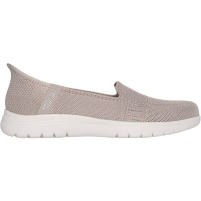 Skechers ON-THE-GO FLEX CAMELLIA Dámská volnočasová obuv šedá – Zboží Dáma