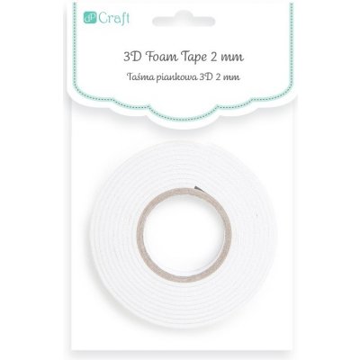 DP Craft Oboustranná pěnové páska 2mm, 1,5 cm X 2,2M – Hledejceny.cz