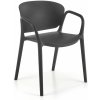 Jídelní židle Halmar K491 černá