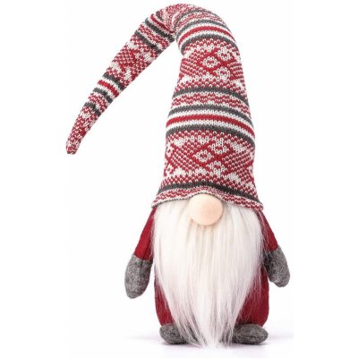 TUTUMI Vánoční skřítek Mario červený YX016 40cm – Hledejceny.cz