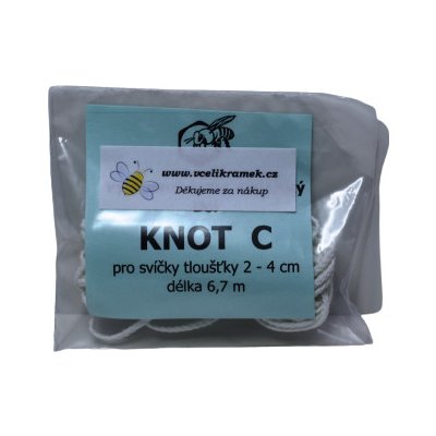 Knoty pro výrobu svíček 15cm/20ks – Hledejceny.cz