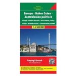 Europa Naher Osten Zentralasien politisch. Europa Oriente Próximo Asia Central politico. Europe Midden-Oosten Centraal-Azie politiek – Zboží Mobilmania