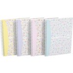 Oxford blok A5 linka Floral 60 listů – Zboží Živě