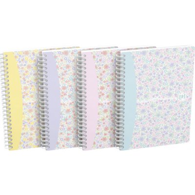 Oxford blok A5 linka Floral 60 listů – Zboží Živě