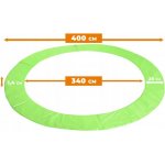 Aga kryt pružin na trampolínu 400 cm světle zelená – Hledejceny.cz
