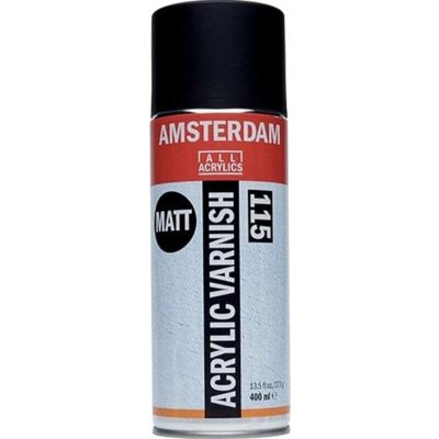 Amsterdam Matný lak ve spreji 400ml – Zboží Mobilmania