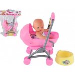 Teddies Miminko kloubová 12 cm v kočárku – Sleviste.cz